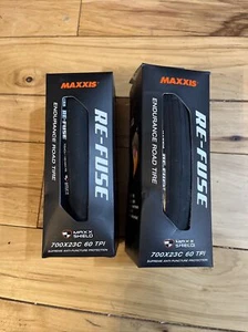 2 X MAXXIS Re-Fuse Endurance Road Tire 700 X 23C New - Picture 1 of 4