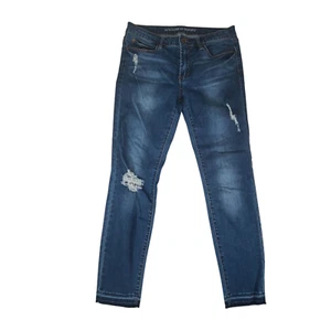 Articles of Society Jeans Womens 30 32x28 Blue Mid Rise Skinny Fit Denim Pants - Picture 1 of 13