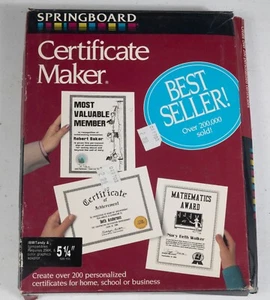 Fabricante de certificados de trampolín vintage IBM Tandy y compatibles ST534B05 - Imagen 1 de 5