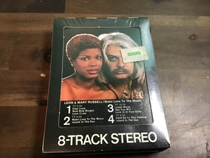 Leon And Mary Russell Make Love To The Music 8-track Factory Sealed - Picture 1 of 4