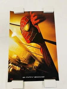 RECALLED 2002 SPIDERMAN DS 27x40 ORIGINAL TWIN TOWERS MOVIE POSTER UNUSED RARE - Picture 1 of 15