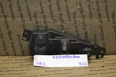 Interruptor de control maestro Chrysler 300M 1998-2004 modelo 04760191AB unidad 322-9B3 Foto 1 de 4