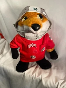 Gemmy What Does the Fox Say Plush Dancing Animated Fox Decorated Ohio State Univ - Picture 1 of 10