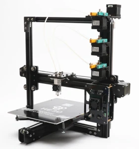 HE3D tricolor DIY 3D printer kits, 3 in 1 out extruder ,200*280*200mm - Picture 1 of 13