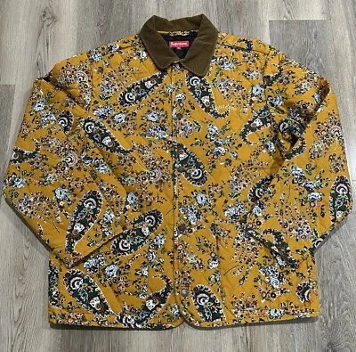 Supreme Quilted Paisley Jacket XL - Image 1 of 4