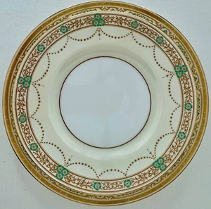 24 Antique Minton Gilded Dinner and Salad Plates, 22-Karat gold, Tiffany - Picture 1 of 8