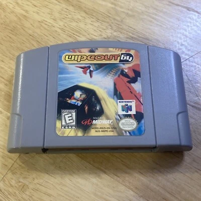 Wipeout 64 (Nintendo N64) Cart Only - AUTHENTIC, TESTED and WORKING - Image 1 of 2
