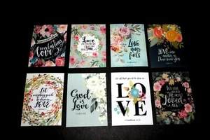 8 Inspirational Fridge Magnets Scripture Bible Verses Christian Religious Gift C - Picture 1 of 3