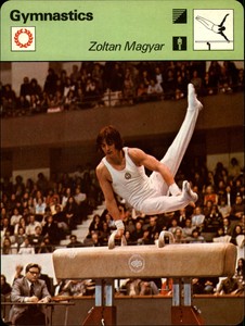 1977-79 Sportscaster Series 88 Multi-Sport Oversize Card #8818 Zoltan Magyar