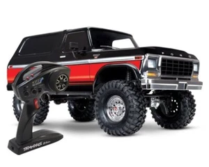 Traxxas Ford Bronco TRX-4 1979 Clipless schwarz rot TRX82246-4-RED  - Bild 1 von 1