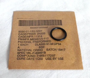 M83461/1-117 Preformed Packing Seal O-Ring Box of 100 Pcs - Picture 1 of 8