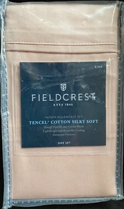 FUNDAS DE ALMOHADA SUAVES DE ALGODÓN SEDOSO KING SATEEN TENCEL (2) ROSA HERENCIA -Fieldcrest® - Imagen 1 de 3