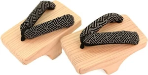 Japanese Traditional Wooden One-tooth Tengu Hita Geta Size free 10.5inc JP 14319 - Picture 1 of 5