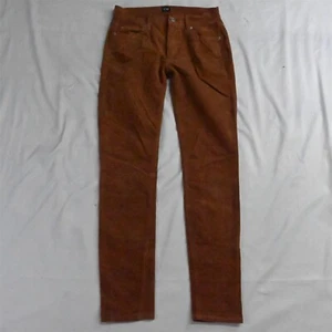 Gap 24 / 00 Tan Brown Corduroy True Skinny 5 Pocket Womens Cords Pants - Picture 1 of 9