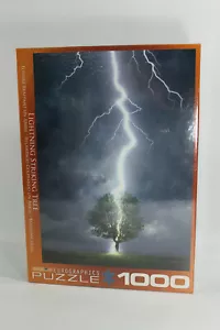 Puzzle 1000 pezzi EuroGraphics albero fulmine spedizione gratuita - Foto 1 di 3