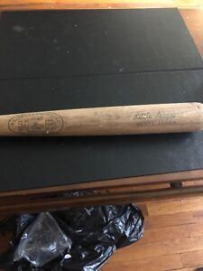 Hank Aaron Little League Bat - H&B wood 1960's 30”