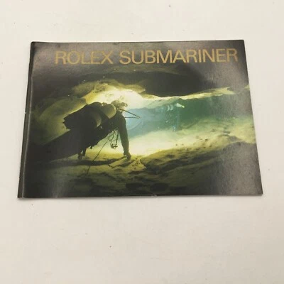 Rolex Submariner libretto 1993 - 2010 lingua originale inglese età selezionata - Immagine 1 di 2