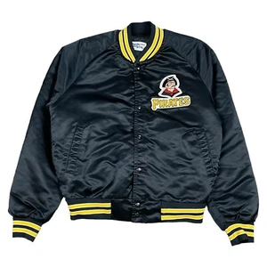 Chaqueta de satén Chalkline vintage años 80 90 Piratas de Pittsburgh MLB adulto pequeña - Imagen 1 de 13