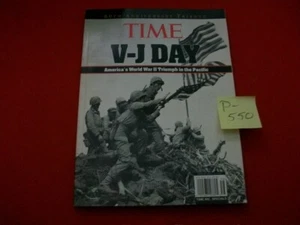COLLECTIBLE WWII TIME V-J DAY 60TH ANNIVERSARY TRIBUTE-AMERICA'S TRIUMPH PACIFIC - Imagen 1 de 7