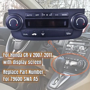 AC Heater Climate Temperature Control Panel Module for Honda CRV CR-V 2007-2011 - Picture 1 of 10