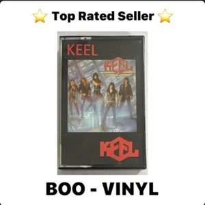 Keel ~ Self Titled Album Tape Cassette Heavy Rock 1987 VG+ / M Condition - Picture 1 of 7