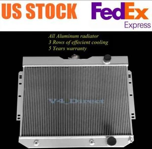3 Row Aluminum Radiator For 1959-1963 Chevy Impala1960-1965 Biscayne DPI281 - Bild 1 von 8