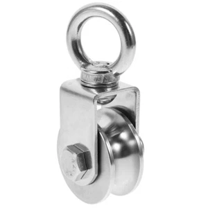 Hanging U Type Swivel Pulley Rope System Pulley Heavy Duty Pulley - Picture 1 of 12