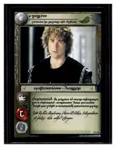 LOTR Lord of the rings TCG CCG 7R321 Pippin, Wearer of Black and Silver Tengwar - Picture 1 of 2