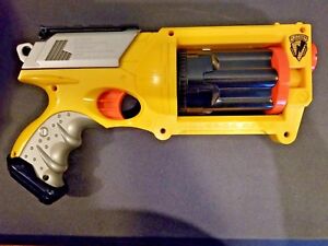 Nerf Maverick REV-6 Yellow Nerf N-Strike Revolver Dart Gun 
