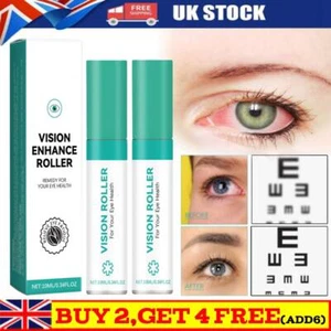 UK Vision Enhance Roller Promote Clearer Vision Roller Eye Care 10ML NEW - Picture 1 of 14