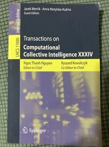 Transactions on Computational Collective Intelligence XXXIV - Bild 1 von 2