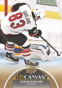 2021-22 UD Canvas #C4 Conor Garland - Picture 1 of 2