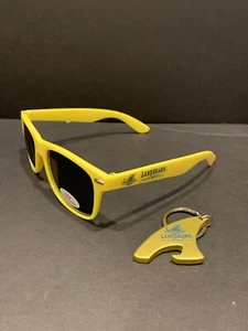 Landshark Sunglasses And Shark Fin Keychain Bottle Opener Brand New - Picture 1 of 10