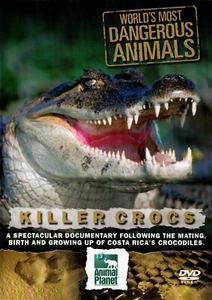 World's Most Dangerous Animals - Killer Crocs DVD Documentary Aus Stock - Foto 1 di 2