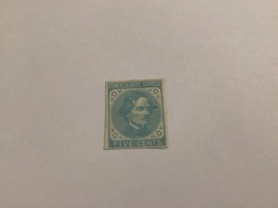 CSA 1862 SC#6/7, 5c azul, como nuevo Foto 1 de 2