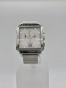 Charmex Of Switzerland Men’s Watch, Chronograph, Sapphire Crystal, Stainless S - Picture 1 of 7