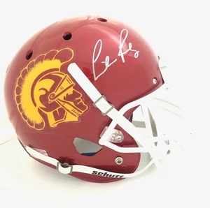 Casco firmado por Lincoln Riley fanáticos troyanos de la USC autografiado - Imagen 1 de 1