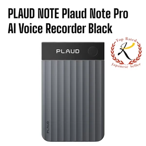 【US/DDP】 PLAUD NOTE Plaud Note Pro AI Voice Recorder Black Intelligence New F/J - Picture 1 of 20