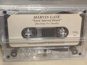 Marvin Gaye - Love Starved Heart Cassette Tape Advance Promo - Picture 1 of 2