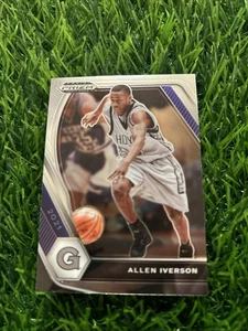 2021-22 Panini Prizm Draft Picks - Allen Iverson #85 Georgetown Hoyas B16 - Picture 1 of 2