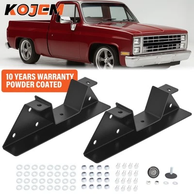 Для 1973-1987 задний болт на C насечка рама набор квадратный корпус Chevy C10 C20 грузовик новый - Изображение 1 из 4