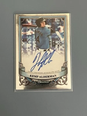 2024 Bowman Sterling Kemp Alderman Base Auto MIA Marlins - Image 1 of 2