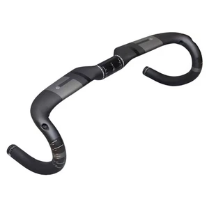Matte UD Carbon Fiber Road Bike Handlebar Matte Racing Aero Handlebar Drop Bar - Picture 1 of 8