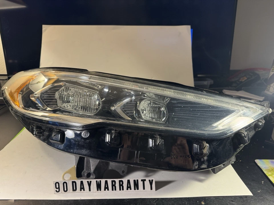 2017-2020 福特 FUSION 右握乘客 LED 头灯头灯 HS7Z-13008-AB /HS73-13 — 第 1/4 张图片