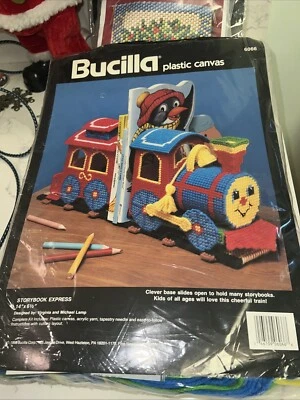 Bacilli Storybook Express Plastic Canvas Bookends - Image 1 of 3