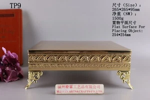 Church Tabor Stand Brass Pedestal for Monstrance Reliquary Mass Altar 10.4"L TP9 - Picture 1 of 6