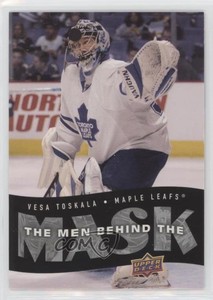 2007-08 Upper Deck The Men Behind the Mask Vesa Toskala #BM15