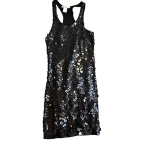 WDNY Dress Women’s Small Sequins Stretch Racer Back Rayon Spandex Bodycon - Bild 1 von 5