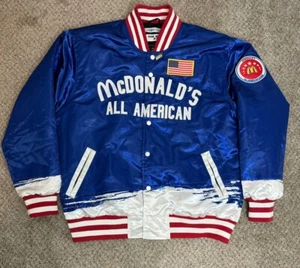 Headgear Classics Kobe Bryant McDonalds All American Satin Jacket#33 XL - Picture 1 of 17
