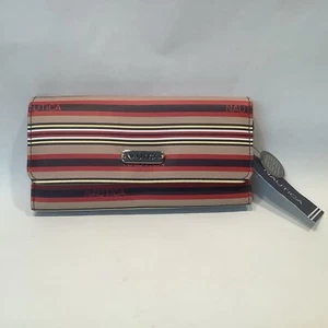 New Nautica Vegan Leather Women’s RFID Clutch Wallet Money Manager Deep Sea Dive - Picture 1 of 8